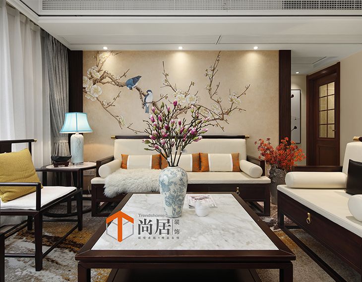 學(xué)府瑞苑‖120平‖新中式